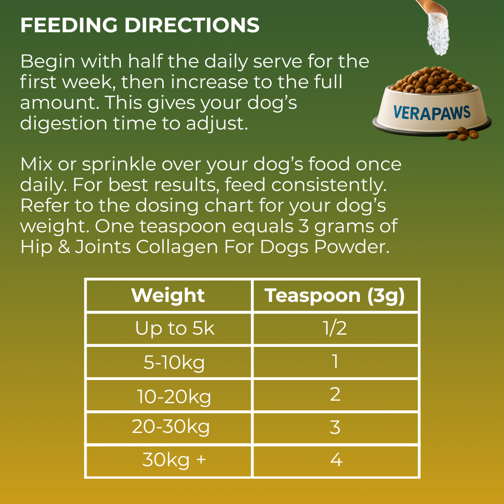 Hip & Joint Collagen For Dogs